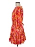 AaKaa Floral Orange Casual Dress Size M - photo 5
