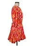 AaKaa Floral Orange Casual Dress Size M - photo 4