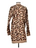 Splendid Animal Print Tan Cardigan Size S - photo 2
