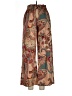 Shein 100% Polyester Paisley Teal Casual Pants Size L (petite) - photo 2