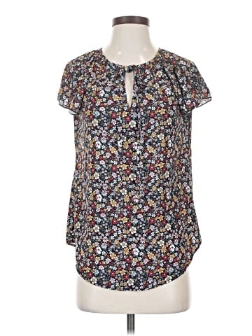 SimpleFun Short Sleeve Blouse (view 1)