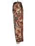 Shein 100% Polyester Paisley Teal Casual Pants Size L (petite) - photo 5