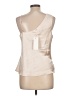 Lush 100% Polyester Ivory Sleeveless Blouse Size L - photo 2