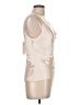 Lush 100% Polyester Ivory Sleeveless Blouse Size L - photo 4