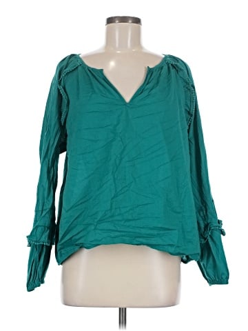 J.Crew Factory Store Long Sleeve Blouse (view 1)