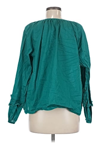 J.Crew Factory Store Long Sleeve Blouse (view 2)