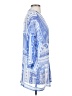 Ann Taylor 100% Polyester Blue Kimono Size XS - photo 4