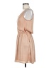 Michael Stars 100% Polyester Solid Tan Casual Dress Size Med (1) - photo 5
