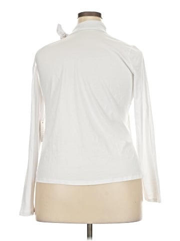 ELOQUII Long Sleeve Top (view 2)