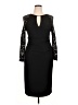 Betsy & Adam Black Cocktail Dress Size 14 - photo 1