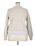 Madewell Color Block Stripes Ivory White Pullover Sweater Size XXL - photo 2