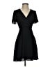 Express 100% Polyester Solid Black Cocktail Dress Size 0 - photo 1