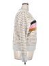 Madewell Color Block Stripes Ivory White Pullover Sweater Size XXL - photo 4