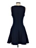 Aqua Solid Blue Cocktail Dress Size S - photo 2