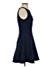 Aqua Solid Blue Cocktail Dress Size S - photo 4