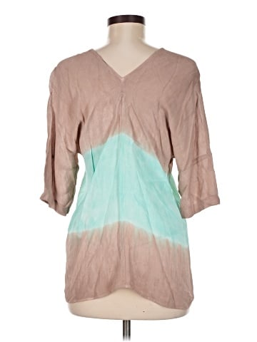 Language 3/4 Sleeve Blouse (view 2)