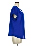 Assorted Brands Blue Short Sleeve Blouse Size M - photo 4