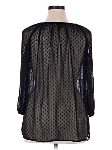 AB Studio 3/4 Sleeve Blouse (view 2)