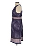 Max Studio Print Blue Casual Dress Size S - photo 5