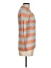 Banana Republic 100% Cotton Stripes Orange Pullover Sweater Size M - photo 4