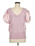 Joseph A. Pink Short Sleeve Top Size M - photo 1