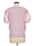 Joseph A. Pink Short Sleeve Top Size M - photo 2