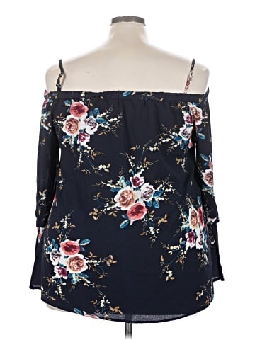 Zaful 3/4 Sleeve Blouse (view 2)