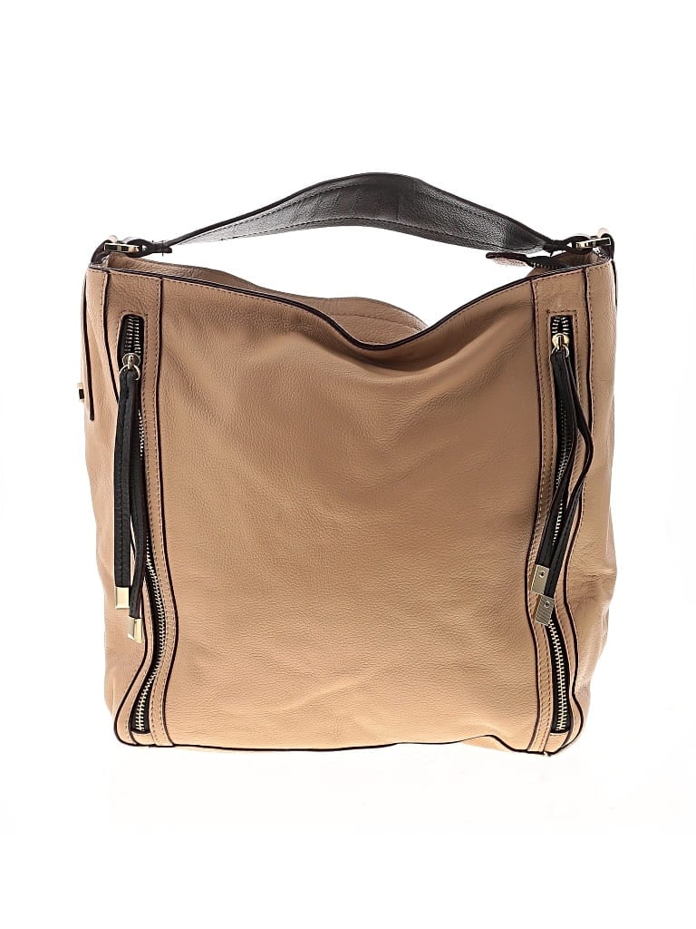 Pre-owned Neiman Marcus Leather Satchel In Tan