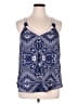 Jolt 100% Polyester Blue Tank Top Size XL - photo 1