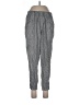 Old Navy Houndstooth Gray Linen Pants Size L - photo 1