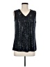 Notations Black Sleeveless Blouse Size M - photo 1