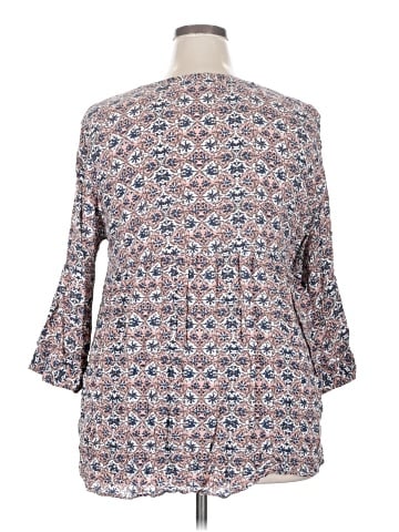 Cynthia Rowley TJX 3/4 Sleeve Blouse (view 2)