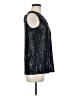 Notations Black Sleeveless Blouse Size M - photo 4