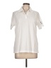 Assorted Brands 100% Polyester Ivory Short Sleeve Polo Size L - photo 1