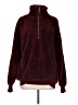 Express One Eleven 100% Polyester Burgundy Fleece Size M - photo 1