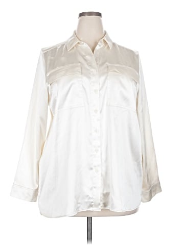Simply Vera Vera Wang 3/4 Sleeve Blouse (view 1)