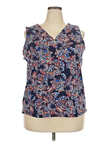 Jones New York Signature Sleeveless Blouse (view 1)
