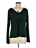 MICHAEL Michael Kors Green Long Sleeve Top Size M - photo 1
