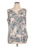 Chico's 100% Polyester Teal Sleeveless Top Size XL (3) - photo 1