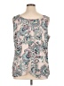 Chico's 100% Polyester Teal Sleeveless Top Size XL (3) - photo 2