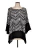 grey & gray Black 3/4 Sleeve Blouse Size L - photo 1