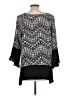 grey & gray Black 3/4 Sleeve Blouse Size L - photo 2