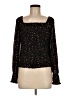 Madewell 100% Polyester Black Long Sleeve Blouse Size M - photo 1