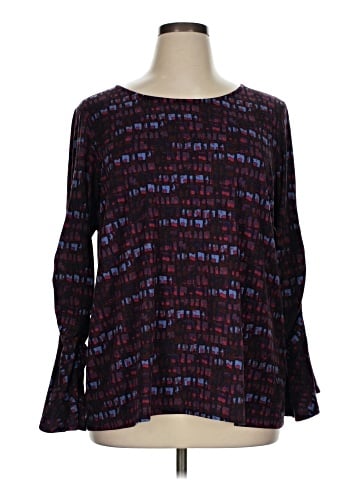 Susan Graver Long Sleeve Blouse (view 1)