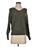 Hippie Rose Green Pullover Sweater Size S - photo 1