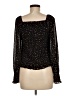 Madewell 100% Polyester Black Long Sleeve Blouse Size M - photo 2