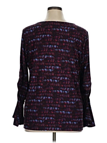 Susan Graver Long Sleeve Blouse (view 2)