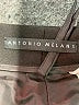 Antonio Melani Solid Black Wool Pants Size 8 - photo 7