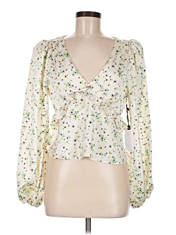 ASTR The Label Long Sleeve Blouse (view 1)