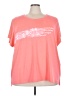 Xersion Pink Short Sleeve T-Shirt Size 3X - photo 1